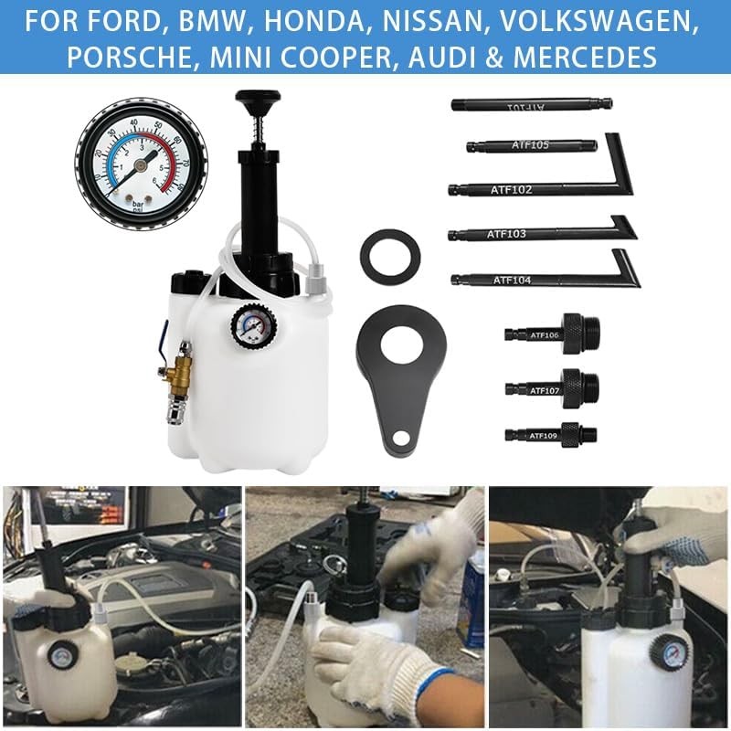 altivox 3L Transmission Fluid Pump Manual Oil Transfer Pump Fluid