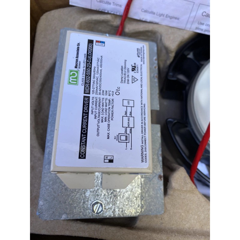 Lightolier (TOA) 442294537481 Lightolier DXX1 Downlight IS-C4L-C6L 9124 010 51418