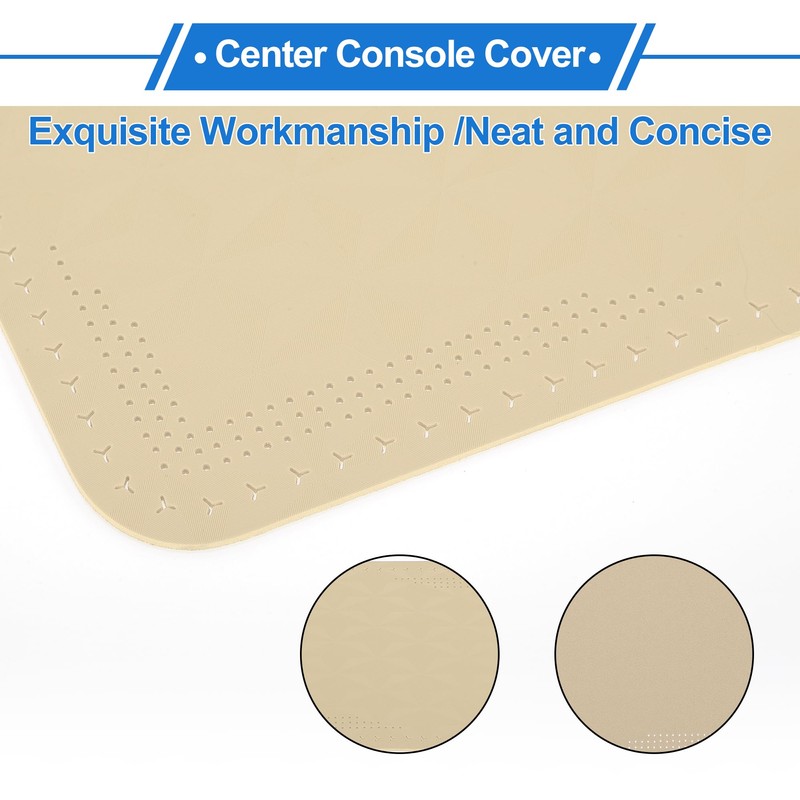 VekAuto Car Center Console Cushion Pad 12.59"X6.29" Center Console Cover