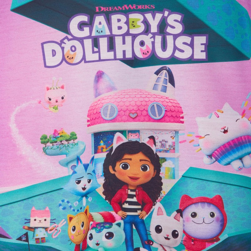 Gabby's Dollhouse Girls Pyjamas Pink 4-5 Years