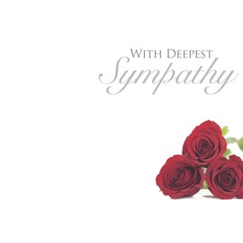 ShredAstic® PACK OF 4 assorted small Florist Funeral flower Message Cards with 4 clear cellophane self seal bags 6 x 9cm (60x90mm) Deepest Sympathy, Always Remembered, Cherished Memory