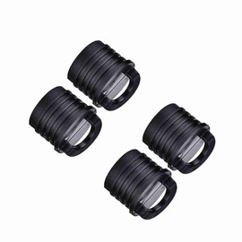 4 Pcs Boat Scupper Stopper Bungs Plugs, Drain Hole Rubbers, Black Accessories Kit for Kayak, Lightweight and Portable with 32 * 25 Mm, Diameter 35 Mm, Weight 50 G