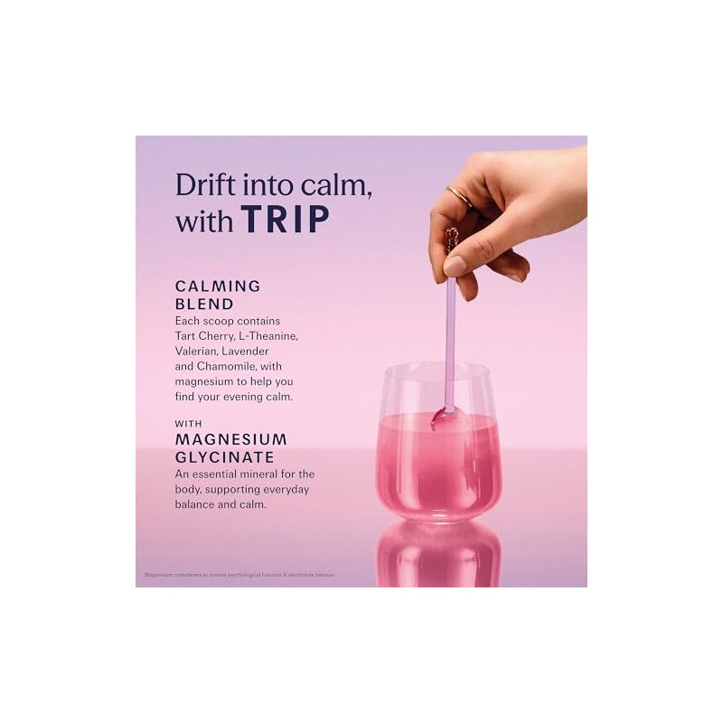 Trip Dream Powder Black Cherry Flavour | Night-Time Wind-Down Drink