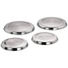 Zodiac ZOD4BCS 4-Piece Stainless Steel Hob Cover Set