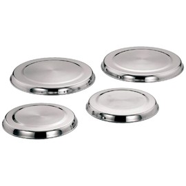 Zodiac ZOD4BCS 4-Piece Stainless Steel Hob Cover Set