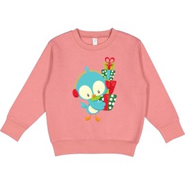 inktastic Christmas Bird, Cute Bird, Gifts, Presents, Xmas Toddler Sweatshirt 4T Mauve 39fe2