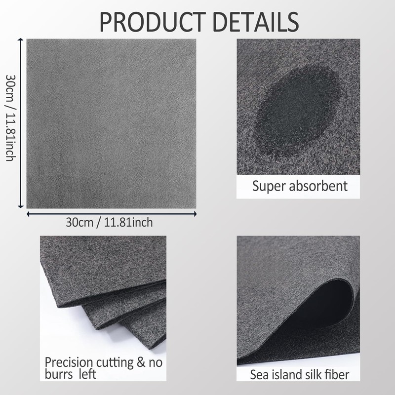 flintronic 10 Pack Magic Cleaning Cloths, Microfiber Glass Cleaning Cloth,