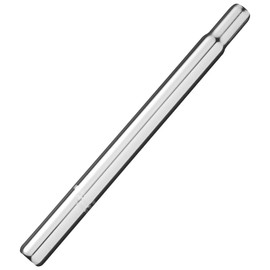 cyclingcolors Bicycle Seat Post Steel Saddle Chrome Seat Tube for Mountain Bikes Road Bike Fixed Gear BMX Diameter 27.2 x 300 mm