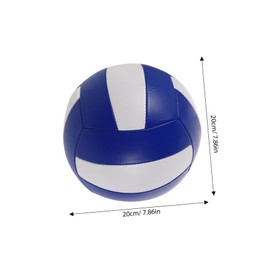 SUPVOX Soft Volleyball for Beginners and Youth Elastic and Easy to Control Training for Indoor and Outdoor Use for Beach Volleyball and Gym Practice Sessions