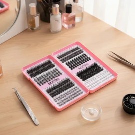 Extensiones De Pestañas Naturales Superiores Inferiores Diy