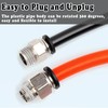 Dilightnews Pc4-M10, Pc4-M10 Pneumatic Connector, Ptfe Tube Quick Push Fitting,