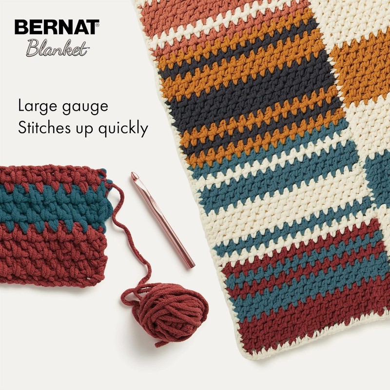 Bernat Blanket BB Stormy Ocean Yarn - 2 Pack of