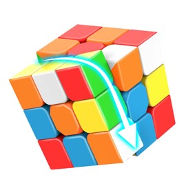 STEAM Life - Juego de 4 cubos mágicos, incluye cubos de velocidad de 3 x 3, cubeta de velocidad de 2 x 2, cubeta de velocidad de 4 x 4, cubeta de pirámide, cubeta de rompecabezas suave, colección de