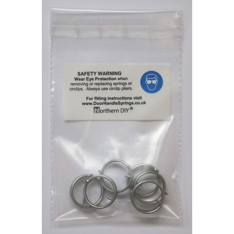 Northern DIY 6 Door Handle Springs (3 Handed Pairs), 2