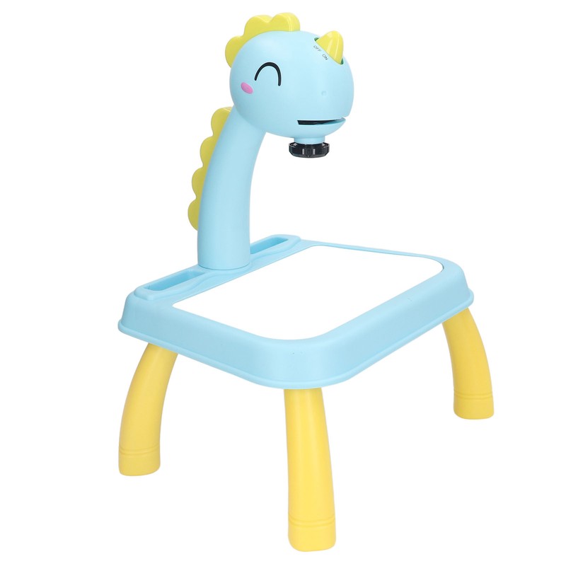 Drawing Projector Table Cute Dinosaur Design Bright Colors Detachable Smart
