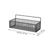 STOBAZA Hanging Storage Basket Bath Essential Bathroom Sundries Shelf Shower
