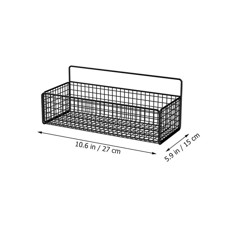 STOBAZA Hanging Storage Basket Bath Essential Bathroom Sundries Shelf Shower