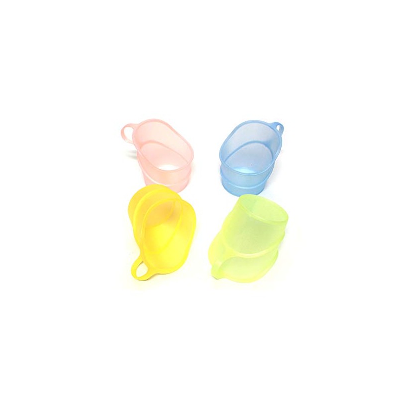 10 Pack of 4 Colors Paper Cup Holders - Convenient,