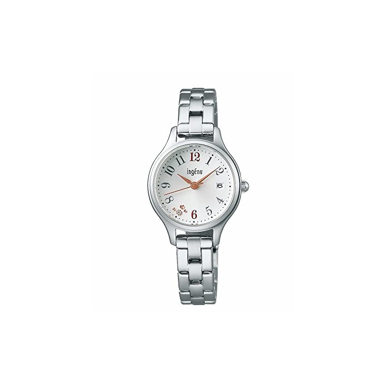 Seiko AHJK464 Angeline Happy Seven Sapphire Quartz Wristwatch, Camel, Dial: