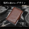 Work Worker Credit Card Case, Sliding, Holds 10 Cards, Minimal,
