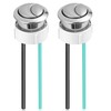 PIHIL 38mm Toilet Push Button Replacement, Dual Flushing Toilet Push