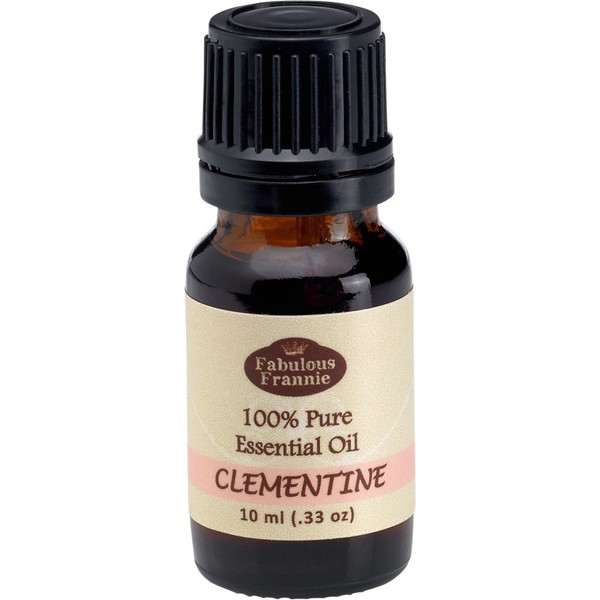 Fabulous Frannie Clementine 100% Pure, Undiluted Essential Oil Therapeutic Grade - 10 ml. Great for Aromatherapy!