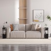 Narrow Side Table with Charging Station, Slim End Tables with