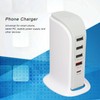 Phone Charging Stand Adapter USB Charging Station Multi Port Charging