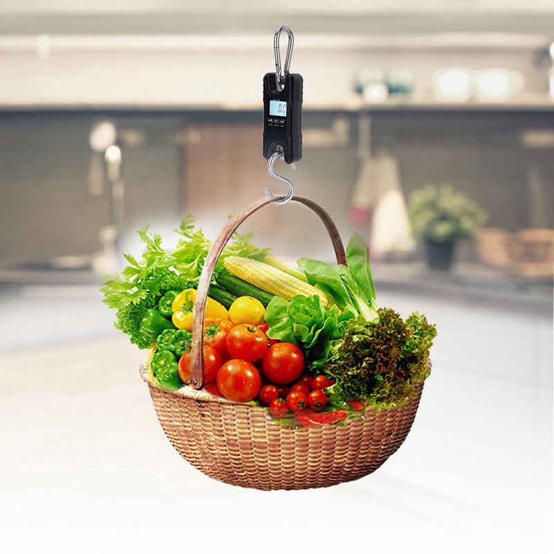 500kg Portable Digital Electronic Hanging Scale Luggage Hook Scale High