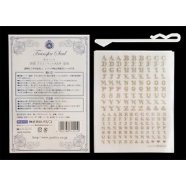 PADICO 404141 Padico Decal, Uppercase Alphabet