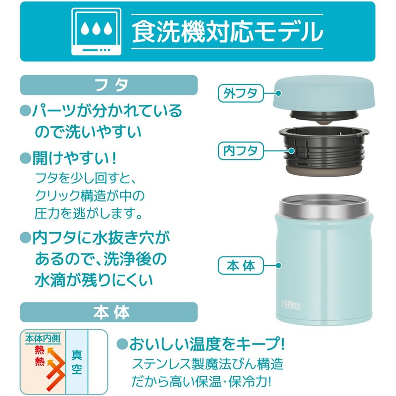 Thermos Vacuum Insulated Soup Jar, 10.1 fl oz (300 ml),