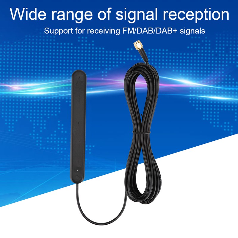 Fm DAb DAb Digital Radio Antenna 5M SMA 20db 5v