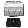 I8plus 2.4G Mini Wireless QWERTY Keyboard Multi Point Touchpad 3