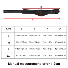 Weightlifting Belt, Fitness Belt Men Women S-XL, Back Support Belt Gym Adjustable with Speed Fit Closure, Curved Padded Lumbar Belt, Training Belt Bodybuilding (M)