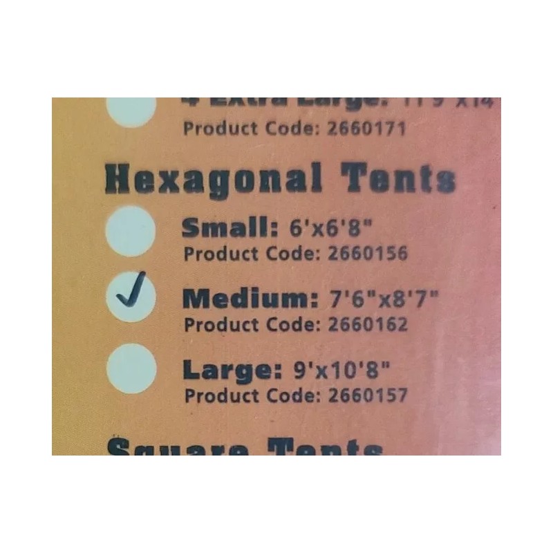 Eureka New Eureka Floor Saver-Size Medium Hex 7'6"x8'7" - 13
