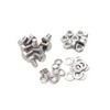 binifiMux 10-Pack M6 x 12mm Hexagon Screws Hex Bolts with