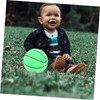 SUPVOX 1 Set Luminous Basketball Glow Dark Inflatable Ball with