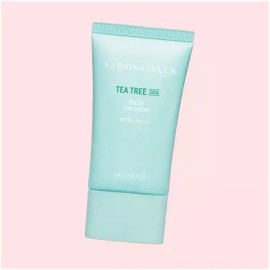 Binggrean 브링그린 티트리 시카 프레시 선크림 50mL 2입 (+미니 선쿠션) 3985572 Bring Green Tea Tree Cica Fresh Sun Cream 50mL 2ea (+Mini Sun Cushion)