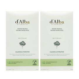 Dalva Dalba White Truffle Double Mask Pack of 4 x 2 / 달바 화이트 트러플 더블 마스크 팩 4매 2개