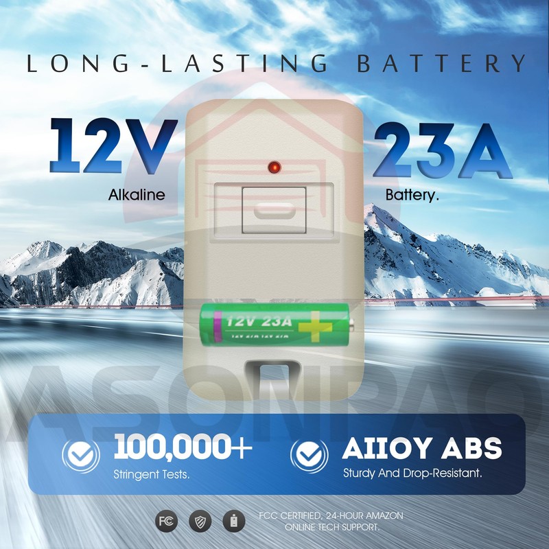 2 for Multi Code Gate Opener Remote, 3060 MCS306010,3089 308911,