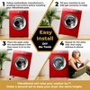 Anti Vibration Pads for Washing Machine with HexaGrip - Stops