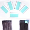 ZBOOROOR 60 Pcs Hair Extension Tape Tabs Double Side Tape