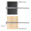 100 Pack Fayevorite Stainless Steel Hand-Crimp Stemball Swages for 1/8"