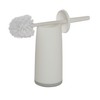 CleanPEAK Toilet Brush with Holder, Replacement Head, Hand Guard and