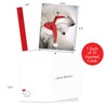 The Best Card Company - 10 Christmas Animal Cards with