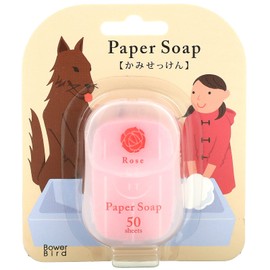 paper soap rose scent