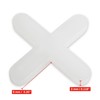 Tile Spacers for Grouting, 1000 Pieces, 3mm Thickness, White, Plastic,