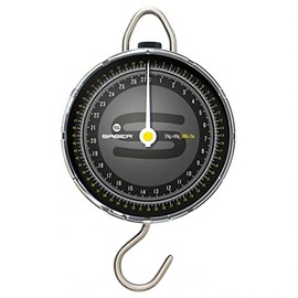 Saber - Dial Scales - Up to 60lb - Black Scales - Fluorescent Pointer - Easy To Read - Perfect For Weighing Carp And Normal Fish