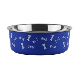 Anti-Skid Stainless Steel Pet Bowls for Small & Medium Dogs (32 fl oz) Water & Food Bowl