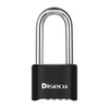 1 Pack disecu Heavy Duty 4 Digit Combination Lock, 2.5